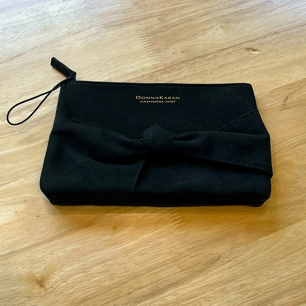 Donna Karan Cashmere Mist Suede Bag